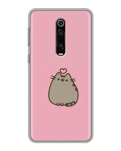 Чехол для Xiaomi Mi 9T с картинкой «Pusheen сердце» Чехол для Xiaomi Mi 9T с картинкой «Pusheen сердце»