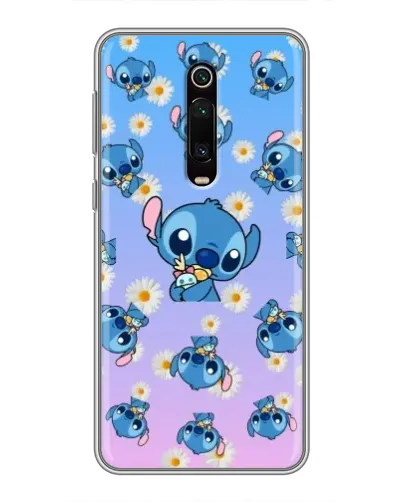 Чехол для Xiaomi Mi 9T с картинкой «Паттерн со Стичем»