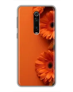 Чехол для Xiaomi Mi 9T с картинкой «Оранжевые герберы» Чехол для Xiaomi Mi 9T с картинкой «Оранжевые герберы»