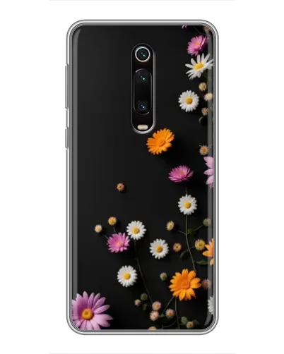Чехол для Xiaomi Mi 9T с картинкой «Цветочная композиция»
