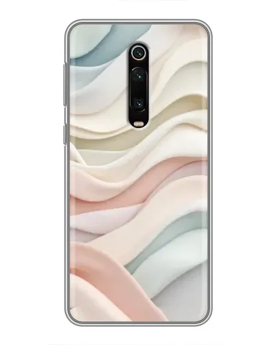 Чехол для Xiaomi Mi 9T с картинкой «Пастельные нежные волны»