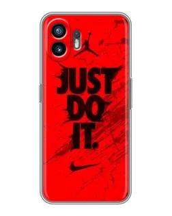 Чехол для Xiaomi Turbo 4 с картинкой «Nike Just Do It»