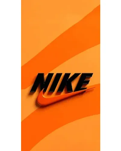 Чехол для Xiaomi с картинкой «Оранжевый драйв Nike»