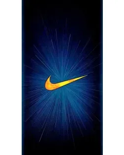 Чехол для Xiaomi с картинкой «Синий пульс Nike» Чехол для Xiaomi с картинкой «Синий пульс Nike»