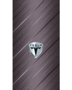 Чехол для Xiaomi с картинкой «Металлическая текстура Tesla»