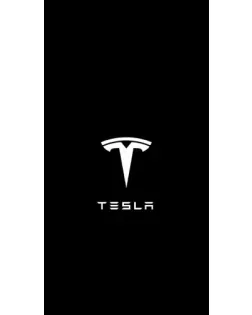 Чехол для Xiaomi с картинкой «Tesla White Logo»