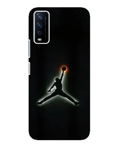 Чохол для Vivo Y12s з картинкою «Jordan Gradient Logo»