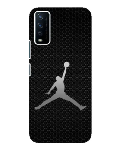 Чохол для Vivo Y12s з картинкою «Jordan Dark Carbon»