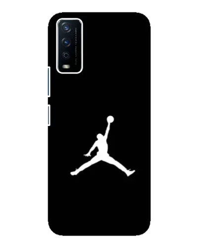 Чохол для Vivo Y12s з картинкою «Jordan Silhouette»