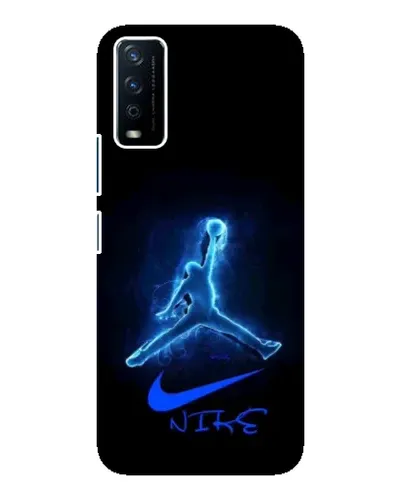 Чохол для Vivo Y12s з картинкою «Jordan Neon Blue»