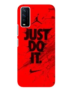Чохол для Vivo Y12s з картинкою «Nike Just Do It» Чохол для Vivo Y12s з картинкою «Nike Just Do It»
