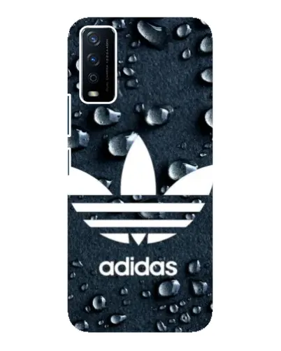 Чехол для Vivo Y12s с картинкой «Adidas Trefoil Blue» Чехол для Vivo Y12s с картинкой «Adidas Trefoil Blue»
