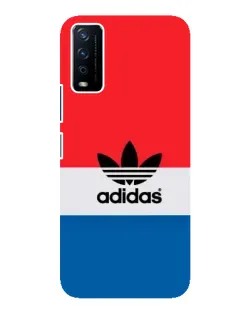 Чехол для Vivo Y12s с картинкой «Ретро блоки Adidas» Чехол для Vivo Y12s с картинкой «Ретро блоки Adidas»