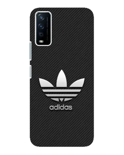 Чехол для Vivo Y12s с картинкой «Adidas Карбоновая текстура» Чехол для Vivo Y12s с картинкой «Adidas Карбоновая текстура»