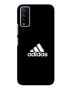 Чехол для Vivo Y12s с картинкой «Черная классика Adidas»