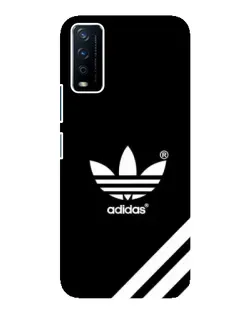 Чехол для Vivo Y12s с картинкой «Adidas с диагональными полосами»