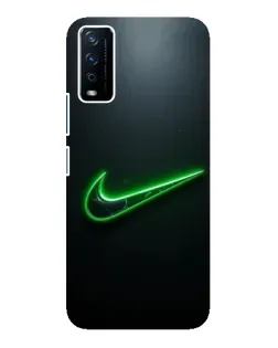 Чохол для Vivo Y12s з картинкою «Неоновий контур Nike» Чохол для Vivo Y12s з картинкою «Неоновий контур Nike»
