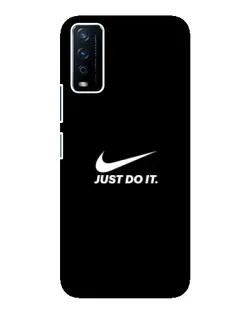 Чохол для Vivo Y12s з картинкою «Мінімалізм від Nike» Чохол для Vivo Y12s з картинкою «Мінімалізм від Nike»