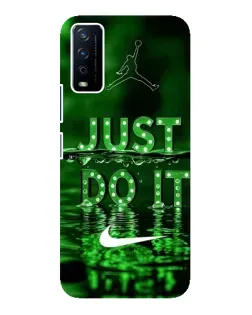 Чохол для Vivo Y12s з картинкою «Зелений неоновий Nike» Чохол для Vivo Y12s з картинкою «Зелений неоновий Nike»