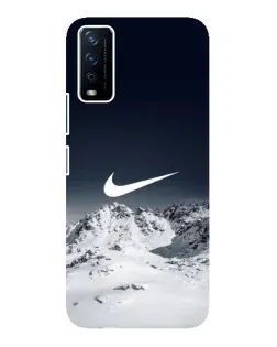 Чохол для Vivo Y12s з картинкою «Nike — зимові гори» Чохол для Vivo Y12s з картинкою «Nike — зимові гори»