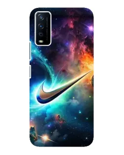 Чохол для Vivo Y12s з картинкою «Космічний Nike Swoosh» Чохол для Vivo Y12s з картинкою «Космічний Nike Swoosh»