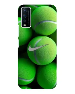 Чохол для Vivo Y12s з картинкою «Тенісні м'ячі Найк» Чохол для Vivo Y12s з картинкою «Тенісні м'ячі Найк»