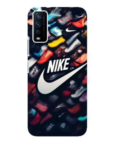 Чохол для Vivo Y12s з картинкою «Колекція кросівок Nike»