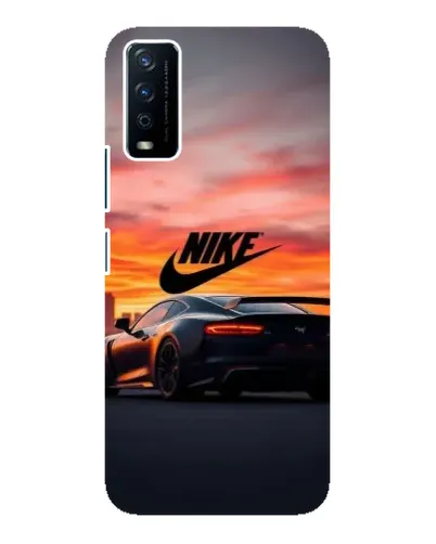 Чохол для Vivo Y12s з картинкою «Nike та суперкар»