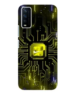 Чохол для Vivo Y12s з картинкою «Nike — золота іскра» Чохол для Vivo Y12s з картинкою «Nike — золота іскра»