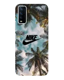 Чохол для Vivo Y12s з картинкою «Тропічний принт Nike» Чохол для Vivo Y12s з картинкою «Тропічний принт Nike»
