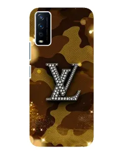Чехол для Vivo Y12s с картинкой «Камуфляжный Louis Vuitton»