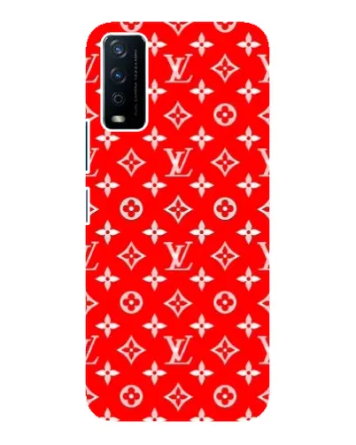 Чохол для Vivo Y12s з картинкою «Яскравий паттерн LV»
