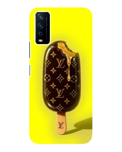 Чохол для Vivo Y12s з картинкою «Морозиво від LV»