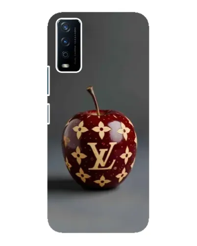 Чохол для Vivo Y12s з картинкою «Червоне яблуко LV»
