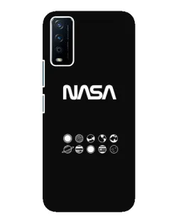 Чохол для Vivo Y12s з картинкою «NASA — технічний принт» Чохол для Vivo Y12s з картинкою «NASA — технічний принт»