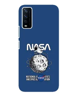 Чохол для Vivo Y12s з картинкою «NASA — місячна місія» Чохол для Vivo Y12s з картинкою «NASA — місячна місія»