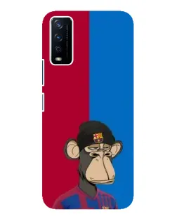 Чохол для Vivo Y12s з картинкою «Bored Ape — фанат Барси» Чохол для Vivo Y12s з картинкою «Bored Ape — фанат Барси»