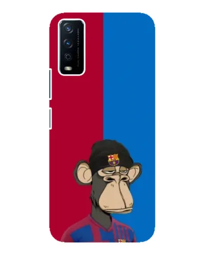 Чехол для Vivo Y12s с картинкой «Bored Ape — фанат Барсы» Чехол для Vivo Y12s с картинкой «Bored Ape — фанат Барсы»