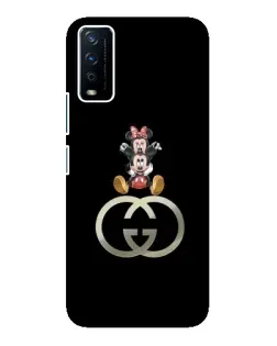 Чехол для Vivo Y12s с картинкой «Минни Маус на лого» Чехол для Vivo Y12s с картинкой «Минни Маус на лого»