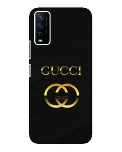 Чехол для Vivo Y12s с картинкой «Золотой логотип Gucci» Чехол для Vivo Y12s с картинкой «Золотой логотип Gucci»