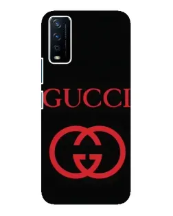 Чехол для Vivo Y12s с картинкой «Gucci — красный логотип» Чехол для Vivo Y12s с картинкой «Gucci — красный логотип»