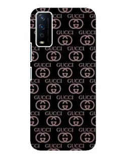 Чехол для Vivo Y12s с картинкой «Классическая монограмма Gucci» Чехол для Vivo Y12s с картинкой «Классическая монограмма Gucci»