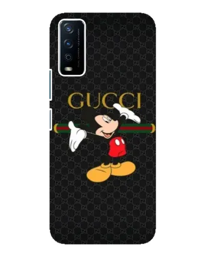 Чехол для Vivo Y12s с картинкой «Микки Маус Gucci»
