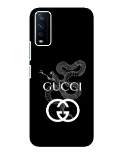 Чехол для Vivo Y12s с картинкой «Gucci — серебряная змея» Чехол для Vivo Y12s с картинкой «Gucci — серебряная змея»