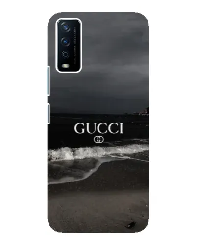 Чехол для Vivo Y12s с картинкой «Gucci — морской прибой»