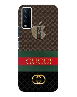 Чехол для Vivo Y12s с картинкой «Gucci — брендированный десерт» Чехол для Vivo Y12s с картинкой «Gucci — брендированный десерт»