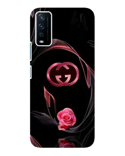 Чехол для Vivo Y12s с картинкой «Gucci — неоновая роза»