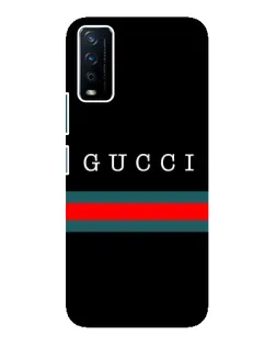 Чехол для Vivo Y12s с картинкой «Gucci — красный пояс» Чехол для Vivo Y12s с картинкой «Gucci — красный пояс»