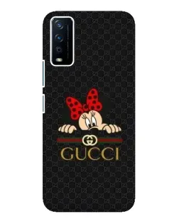 Чехол для Vivo Y12s с картинкой «Минни Маус Gucci — черный» Чехол для Vivo Y12s с картинкой «Минни Маус Gucci — черный»