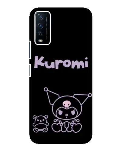 Чехол для Vivo Y12s с картинкой «Kuromi — черный минимализм» Чехол для Vivo Y12s с картинкой «Kuromi — черный минимализм»
